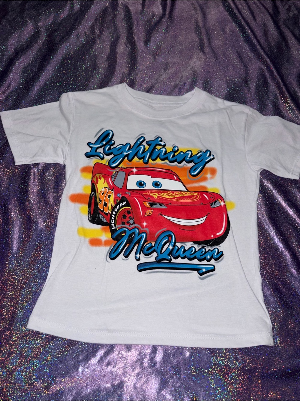 Boys Graphic Lightning McQueen Shirt